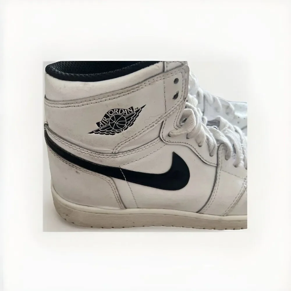 Air Jordan 1 Retro 2016 High OG Yin Yang Sneakers Youth Size 6 #575441-102